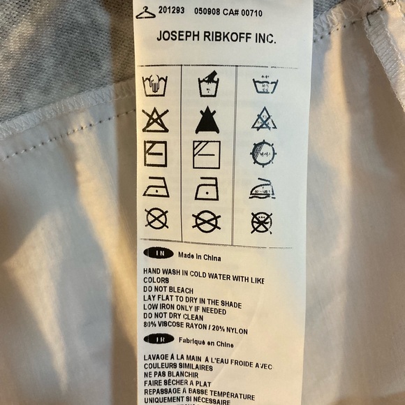 SALE! Joseph Ribkoff Snakeskin Print Layered Look Top size Small - Picture 8 of 11